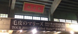 毛皮のマリーズWho Killed Marie?＠日本武道館
